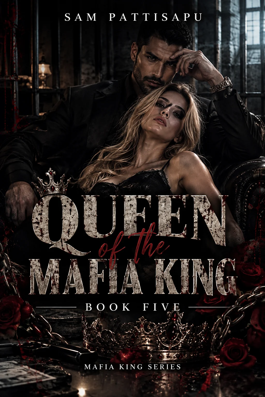 Cover of Queen of the Mafia King by Sam Pattisapu